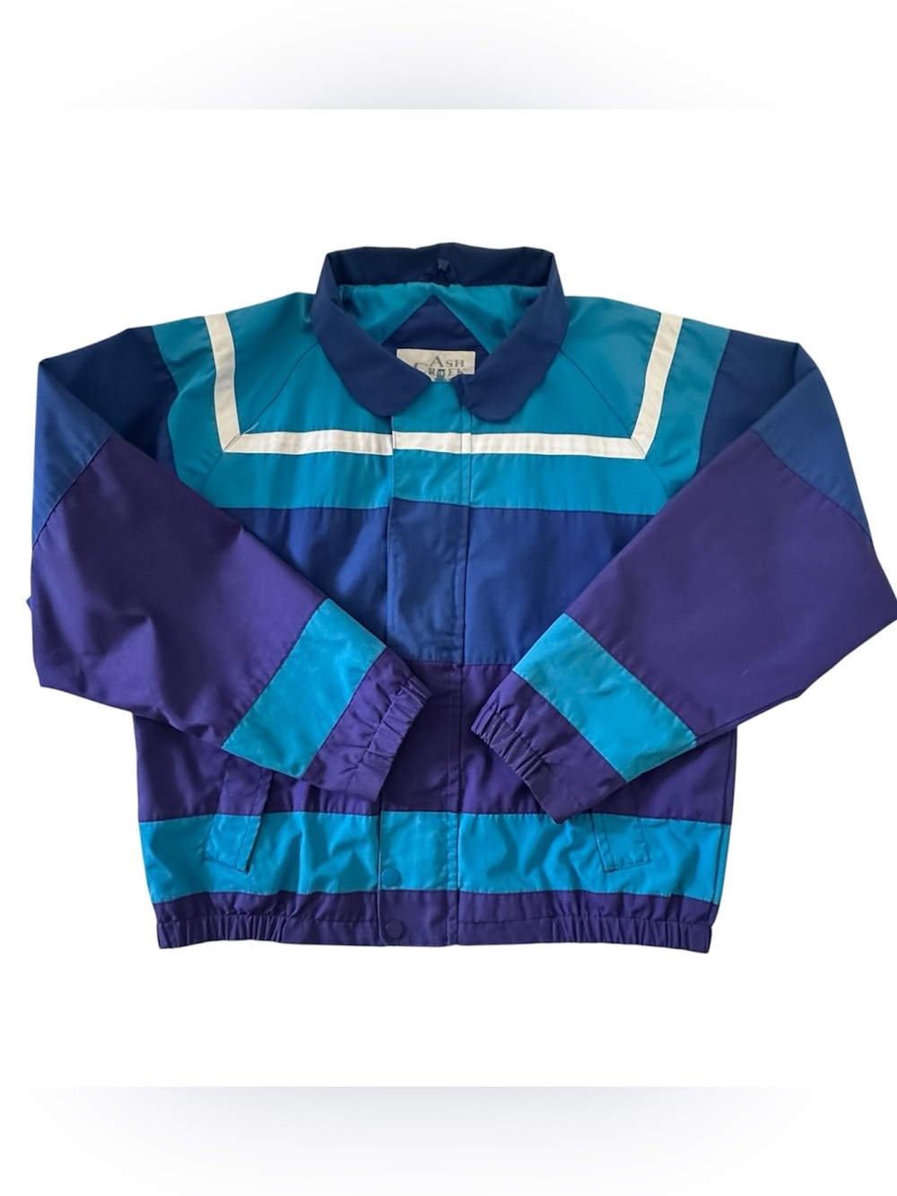 🔘Vintage Ash Creek Trading light weight full zip jacket